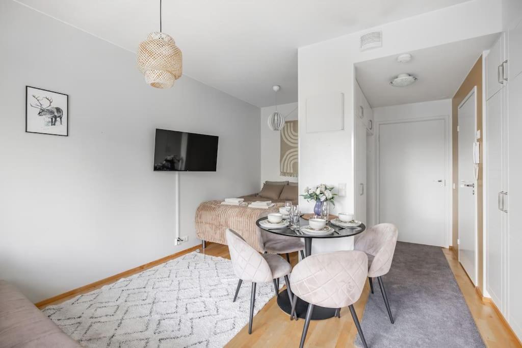 Saunallinen Yksioe Keskustasta Rovaniemi Extérieur photo
